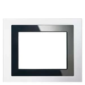 Khung trang trí kính trắng cho màn hình cảm ứng KNX UP 588/..3 – Siemens 5WG1588-8AB15