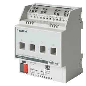 Switch actuator 4 x AC 230 V, 6 AX, C-Load: 5WG1141-1AB31